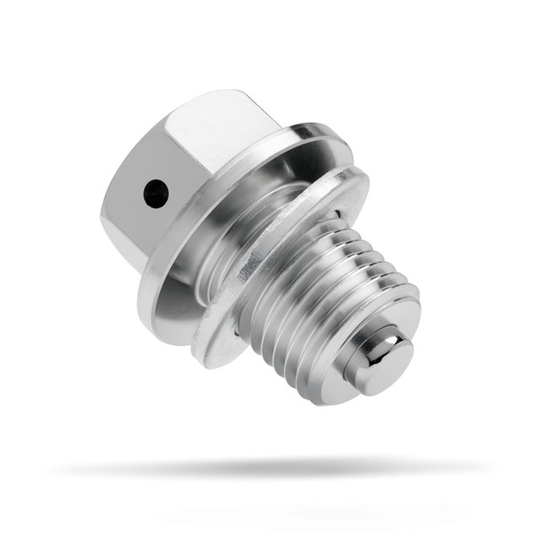 Suzuki Aerio Magnetic Oil Drain Plug - 2004-2007 - 2.3 Liter - 4 Cylinder - Made In USA - Stainless Steel - Part Number 09247-14044